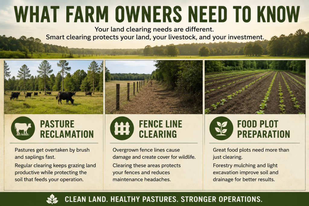 Land Clearing Pasco County FL: What Farm Owners Need to Know